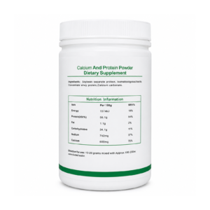 Alternative view of Calcium and Protein Powder